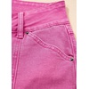 image:imageSidefeel Womens High Waisted Wide Leg Stretchy JeansHot Pink