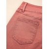 image:imageSidefeel Womens High Waisted Wide Leg Stretchy JeansMineral Red
