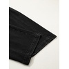image:imageSidefeel Womens Jeans Drawstring Barrel Denim PantsBlack