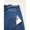 image:imageSidefeel Womens Jeans Drawstring Barrel Denim PantsDark Blue