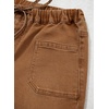 image:imageSidefeel Womens Jeans High Waisted Elastic Straight Leg Stretchy Drawstring Trendy Wide Leg Loose Pull On Denim PantsBrown