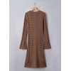 image:imageSidefeel Womens Long Cardigans Lightweight Kimonos Long Sleeve SweatersCoffee