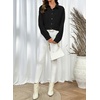 image:imageSidefeel Womens Long Sleeve Button Down Denim ShirtBlack