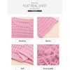 image:imageSidefeel Womens Long Sleeve Crochet Tops SweatersPink