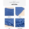 image:imageSidefeel Womens Long Sleeve Crochet Tops SweatersSky Blue