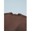 image:imageSidefeel Womens Long Sleeve Wave Wrap V Neck Tie Front Cardigan SweatersBrown