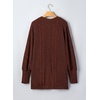 image:imageSidefeel Womens Oversized Cardigan Sweaters Boho Lightweight SweaterBrown