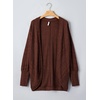 image:imageSidefeel Womens Oversized Cardigan Sweaters Boho Lightweight SweaterBrown