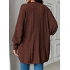 image:imageSidefeel Womens Oversized Cardigan Sweaters Boho Lightweight SweaterBrown