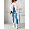 image:imageSidefeel Womens Oversized Cardigan Sweaters Boho Lightweight SweaterWhite