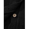 image:imageSidefeel Womens Oversized Fuzzy Cardigan SweatersBlack