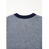 image:imageSidefeel Womens Plaid Cardigan SweatersDark Blue