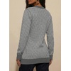 image:imageSidefeel Womens Plaid Cardigan SweatersGray