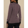image:imageSidefeel Womens Plaid Cardigan SweatersPink