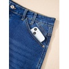 image:imageSidefeel Womens Summer High Waist Jean SkirtDark Blue