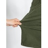 image:imageSidefeel Womens Summer High Waist Jean SkirtGreen