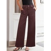 image:imageSidefeel Womens Wide Leg Jeans High Waisted Baggy Denim PantsChicory Coffee