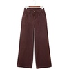 image:imageSidefeel Womens Wide Leg Jeans High Waisted Baggy Denim PantsChicory Coffee