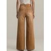 image:imageSidefeel Womens Wide Leg Jeans High Waisted Casual Stretchy Jeans 2026 Trendy Seamed Front Denim PantsBrown