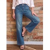 image:imageSidefeel Womens Wide Leg Jeans High Waisted Denim PantsBluing
