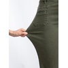 image:imageSidefeel Womens Wide Leg Jeans High Waisted Denim PantsGreen