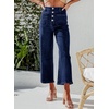 image:imageSidefeel Womens Wide Leg Jeans High Waisted JeansBluing