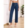 image:imageSidefeel Womens Wide Leg Jeans High Waisted JeansBluing