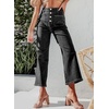 image:imageSidefeel Womens Wide Leg Jeans High Waisted JeansGrey