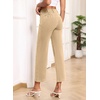 image:imageSidefeel Womens Wide Leg Jeans High Waisted JeansKhaki