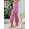 image:imageSidefeel Womens Wide Leg Jeans High Waisted JeansPink