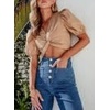 image:imageSidefeel Womens Wide Leg Jeans High Waisted JeansRoyal Blue