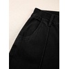 image:imageSidefeel Womens Wide Leg Jeans High Waisted Stretch Denim PantsBlack