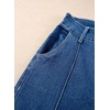 image:imageSidefeel Womens Wide Leg Jeans High Waisted Stretch Denim PantsBlue