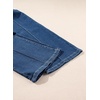 image:imageSidefeel Womens Wide Leg Jeans High Waisted Stretch Denim PantsBluing