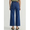 image:imageSidefeel Womens Wide Leg Jeans High Waisted Stretchy Ankle Denim PantsDark Blue