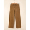 image:imageSidefeel Womens Wide Leg Jeans High Waisted Stretchy Boyfriend Denim PantsBrown