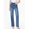 image:imageSidefeel Womens Wide Leg Jeans High Waisted Stretchy Denim PantsBlue