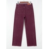 image:imageSidefeel Womens Wide Leg Jeans High Waisted Stretchy Denim PantsBurgundy
