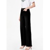 image:imageSidefeel Womens Wide Leg Jeans High Waisted Stretchy Denim PantsSolid Black
