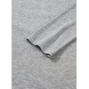 image:imageWomens Ribbed Long Sleeve Shirt Crewneck Fitted Raglan TopsGray