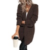 image:imageSidefeel Hooded Cardigan Sweaters for Women Fall OutfitsBrown