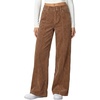 image:imageSidefeel Womens Casual High Waist Wide Leg Corduroy PantsBrown