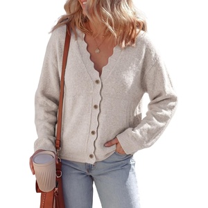 image:imageSidefeel Womens Oversized Fuzzy Cardigan SweatersWhite