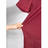 image:imageSidefeel Womens Denim Dress Casual A Line Trendy Mini Jean DressBurgundy
