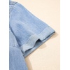 image:imageSidefeel Womens Denim Dress Casual A Line Trendy Mini Jean DressIceland Blue
