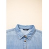 image:imageSidefeel Womens Denim Dress Casual A Line Trendy Mini Jean DressIceland Blue