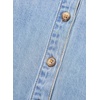image:imageSidefeel Womens Denim Dress Casual A Line Trendy Mini Jean DressIceland Blue