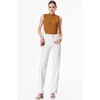 image:imageSidefeel Jeans for Women High Waisted Straight Leg Denim PantsCream White