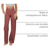 image:imageSidefeel Jeans for Women High Waisted Straight Leg Denim PantsMineral Red