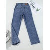 image:imageSidefeel Jeans for Women High Waisted Straight Leg Denim PantsWashed Blue